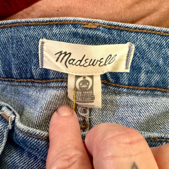 MADEWELL The Perfect Vintage Jean Size 25”P - Picture 10 of 11